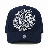 Casquette de baseball personnalisée avec broderie Old English, 5 panneaux, visière incurvée, style Dad Hat, streetwear urbain West Coast, vente en gros, faible MOQ