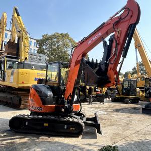 Presque neuf utilisé 5 tonnes Mini taille Hitachi ZX55USR chenille avec haute efficacité - Product Image 3