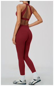 Pantalones de Pierna Recta para <span class=keywords><strong>Chicas</strong></span>, Sujetador Deportivo para Mujer en Guangzhou, Pantalones Acampanados de Spandex Juveniles, Ropa de Gimnasio de Lujo - Product Image 4