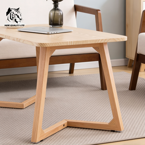 Fabricante chino, precio bajo, personalizado, en stock, estilo rústico, envío inmediato, nueva moda, muebles de sala de estar, mesa de centro de madera - Product Image 4