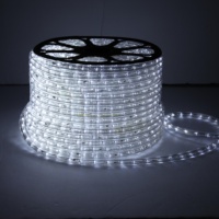 Guirlande lumineuse flexible colorée pour Noël, lumières de fée en tube, décoration de festival, IP67