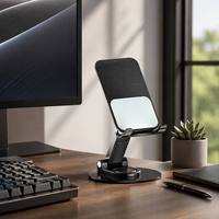 Support de téléphone de bureau pliable et antidérapant, réglable, rotatif à 360 degrés, pour tablettes et smartphones – Idéal pour le bureau (vente en gros)