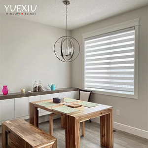 Alta calidad 100% poliéster personalizado inalámbrico motorizado asequible cortinas cebra persianas <span class=keywords><strong>enrollables</strong></span> - Product Image 1