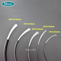 Câble de Fibre Optique Multibrins 25*0.75mm IP68 pour Piscine, à Éclatement Lumineux, en PMMA, Multicore, Noir, PVC, à Brins Multiples