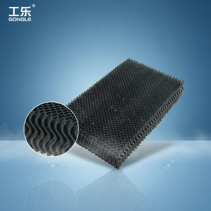 Langlebiges, leicht zu reinigendes und preisgünstiges PP-Kunststoff-Kühlpad für Gewächshäuser und Geflügelfabriken - Product Image 1