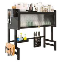 Escurridor de Platos Metálico de Lujo, Funcional, para Puerta de Fregadero, Almacenamiento de Tazones, Tazas y Platos, con PC de Alta Calidad para Uso en la Cocina