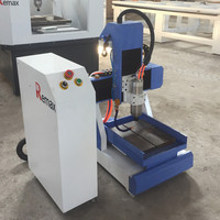Mini fresadora de corte y grabado de metal de madera de escritorio 3030 máquina enrutadora CNC de 3 ejes