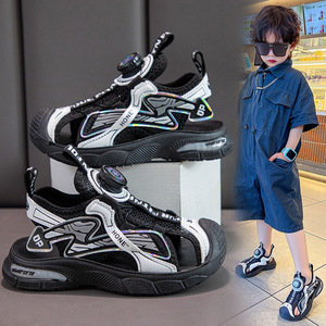 Nuevo Modelo de Sandalias de Verano para Niño, con Diseño Calado, Suela Suave, Deportivas, Cómodas, Casuales, para la Playa - Product Image 6