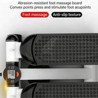 Steppeur Électrique Portable Multifonctionnel et Réglable avec Pédales de Rééducation pour la Maison et le Bureau