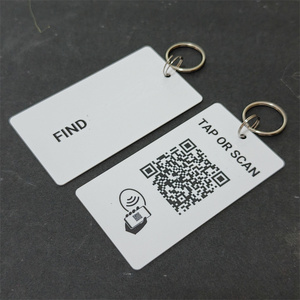 Etiqueta de equipaje habilitada con chip NFC de código QR de diseño <span class=keywords><strong>simple</strong></span> pero moderno y divertido para equipaje de viaje - Product Image 5
