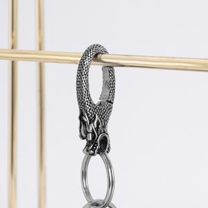 Llaveros con Diseño de Dragón, Regalos para Hombre, Joyería de Acero Inoxidable, Accesorios, Llaveros para Coche, Fabricación al por Mayor - Product Image 3