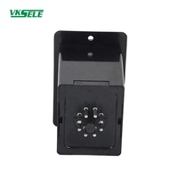 VKSELE ATDV-Y Version à temporisation, Minuteur analogique double multiprogrammable, Relais miniature scellé 10A 220V avec protection contre les surtensions