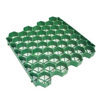 Grille de drainage en HDPE haute résistance 48 mm pour gazon, allée perméable, stabilisateur de gravier et de sol, surface alvéolée