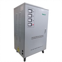 Stabilizer AC Tiga Fasa 50kva 60kva 100kva Tembaga SVC TNS AVR Pengatur Tegangan 380v Otomatis
