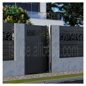 GD Custom polvere rivestita in alluminio bianco pannelli di recinzione <span class=keywords><strong>taglio</strong></span> <span class=keywords><strong>Laser</strong></span> reticolo guida elegante Jardin Garten Zaun o Cloture Jardin - Product Image 6