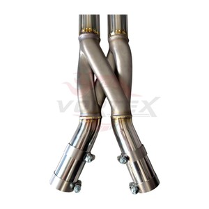 ท่อไอเสียกลางแบบเชื่อม TIG รุ่น Vortex Advanced สำหรับ BMW M2 G87 M3 G80 M4 G82 ท่อเชื่อมต่อกลางแบบปรับแต่งพิเศษ - Product Image 5