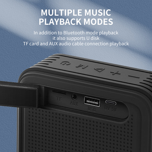 <span class=keywords><strong>New</strong></span> Arrival T2 15 Wát loa mini, không dây, di động, IPX7 không thấm nước với BT v5.3 hỗ trợ TWS FM Radio cho nhà và ngoài trời - Product Image 6