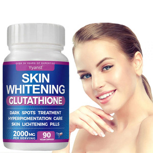 แคปซูลกลูต้าไธโอนเพื่อผิวขาวกระจ่างใสสำหรับผู้ใหญ่ ผลิตแบบ OEM/ODM สำหรับความงาม ผิวขาวกระจ่างใส และอาหารเสริมเกรดสุขภาพ รับผลิตแบรนด์ส่วนตัว - Product Image 1