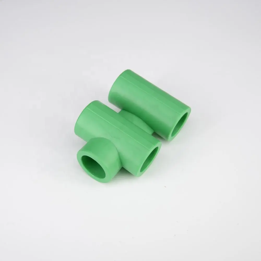 Plumbing Materials Pipe Professional Design Ppr Pipe Fitting Special Discount New Type Plumbing Materials Ppr Al Ppr Green Color Five-way For Home