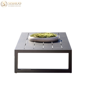 Conjunto de muebles de exterior, sillón de jardín, juegos de jardín de aleación de aluminio grueso para <span class=keywords><strong>terraza</strong></span> - Product Image 5