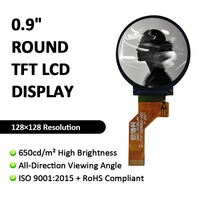 Écran LCD TFT carré de 0,9 pouce, résolution 128x128, circuit intégré de pilote NV3023A, interface 4-SPI
