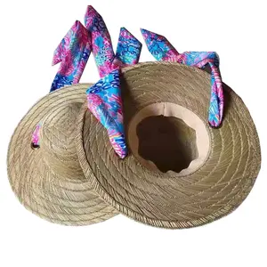 Hepburn rüzgar düz üst dokuma melon şapka kadın kravat boya şerit güneş şapkası yaz tatil plaj