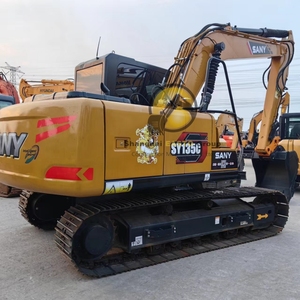 SANY 135 SY135 135C Mini Excavadora Capacidad de 13 toneladas Bajo costo Usado 135C-9 Cat/Yanmar/Mitsubishi Motor 3 T Direct China Pump Core - Product Image 1