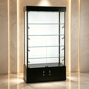 Los Comercios Minoristas Utilizan Muebles de Exhibición y Mostradores. Vitrinas de Vidrio Personalizadas al por Mayor. Exhibidores con Iluminación LED y Cerradura - Product Image 4