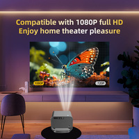 Nouveau design HD PTZ projecteur système Android intelligent Version outre-mer projecteur domestique lisse 4K Projection HD 1080