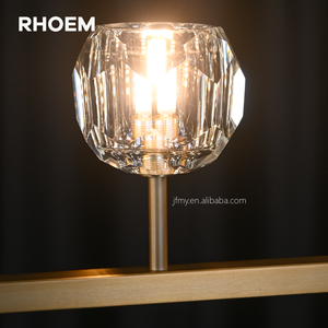 Lámpara Colgante RHOEM RH de 48 Pulgadas, Lineal, de <span class=keywords><strong>Cristal</strong></span> K9 y Latón Sólido, para Venta al Por Mayor - Product Image 5