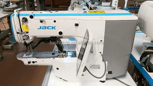 จักรเย็บผ้าอุตสาหกรรมระบบคอมพิวเตอร์รุ่นใหม่คุณภาพสูง JACK JK-1900GH สำหรับเย็บตะเข็บและติดกระดุม - Product Image 2