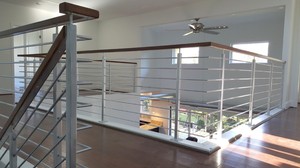 Système de balustrade sans cadre pour terrasse extérieure, installation facile, balustrade en métal antirouille - Product Image 6