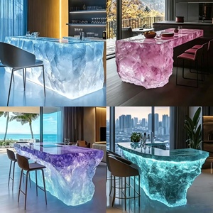 Esculturas de Resina Transparente Personalizadas Hechas con Materias Primas de Alta Pureza, Uso Comercial, Artesanía en Cristal, Diseño Gratuito - Product Image 3