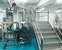 לחדד שמפו סבון כלים Homogenizer ערבוב טנק אבקת כביסה ייצור קו נוזל סבון ביצוע מכונת