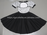 Costume de danse adulte scène Ballet Tutu robe enfants une pièce Performance sans manches paillettes Ballet justaucorps Tutu robe