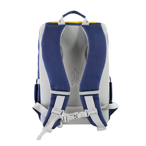 Sac à dos scolaire unisexe imperméable en tissu Oxford avec fermeture éclair, capacité 24L, style preppy pour adolescents, dessin 3D créatif personnalisé - Product Image 3