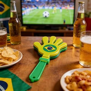 Kit de Apoyo <span class=keywords><strong>para</strong></span> Aficionados al Fútbol 2026, Set de Accesorios con Bandera, Bufanda, <span class=keywords><strong>Gafas</strong></span>, Aplaudidor y Pintura Facial - Product Image 2