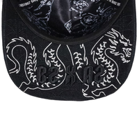 En stock, casquette ajustable de style gothique Streetwear à 5 panneaux, broderie EyeStar esthétique sombre haut de gamme, ALLESSEN, lettre Baez Shifu, unisexe