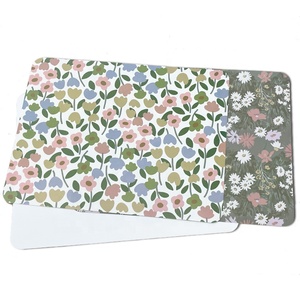 Cấp thực phẩm tùy chỉnh in hoa đầy màu sắc không thấm nước PP nhựa trẻ em bảng placemats cho bàn ăn - Product Image 5