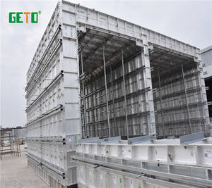 คอลัมน์คอนกรีตนั่งร้านแผงยึดอลูมิเนียมวัสดุที่ใช้แผงก่อสร้างผนัง - Product Image 2