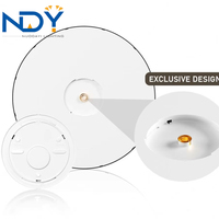 Plafonnier intelligent à télécommande, étanche, anti-poussière, à intensité variable, rond, pour salon, chambre à coucher, plafonnier/lampe de plafond/plafonnier LED