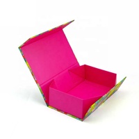 Boîte cadeau en papier de luxe en carton rigide pliable de haute qualité personnalisée