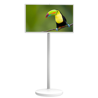 Téléviseur intelligent portable très populaire de 32 pouces, moniteur Android, affichage intérieur, OEM bienvenu, libre-service pour les entreprises, tablette PC ultra HD