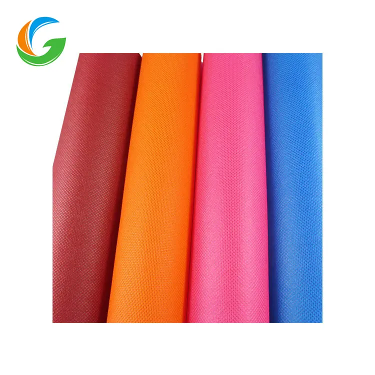 Golden 100%polyester Biodegradable Pp Waterproof Print Spunbonded Cloth Special Furniture Lining Nonwoven Fabric Rolls