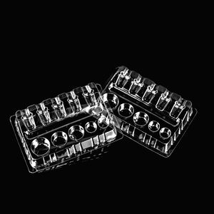 Maquillaje arte corporal 20 unids/caja pigmento desechable plástico tatuaje tinta titular cartuchos bandeja - Product Image 5