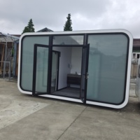 Kleines Fertighaus Gartenhaus Kapselhaus Zimmer Maßgeschneidertes Heimbüro und Gartenbüro-Pod