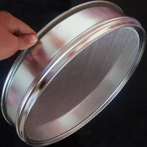 Nhà Máy PVC Tráng Đất Sàng 4Mm 6Mm Cà Phê Đậu Phân Loại Sàng Có Thể Tháo Rời 32Cm 37Cm Kim Loại Vườn Sàng - Product Image 5