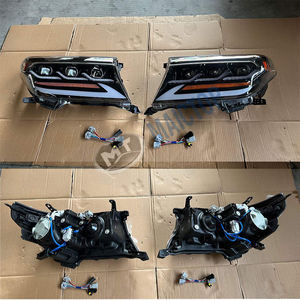 Luces de coche modificadas aptas para los modelos Land Cruiser LC200 de 2012-2015, convertidas a faros LED Lexus. - Product Image 3
