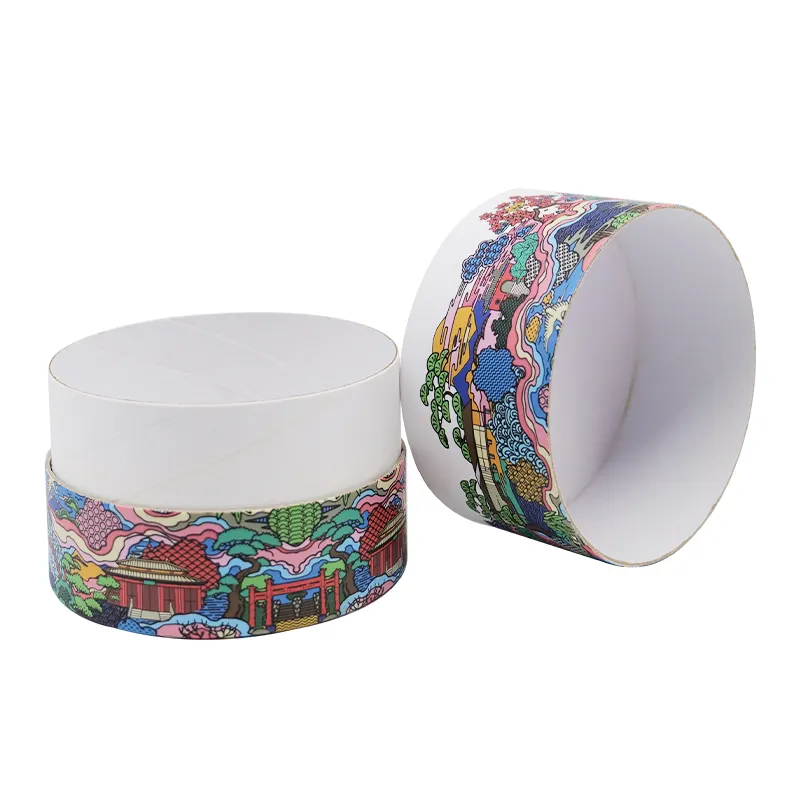 OEM Gift Shipping Box Luxury Cardboard Packaging Paper Cylinder Tube