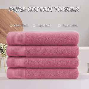 Toallas de Baño de Algodón de Fibra Larga, Extra Gruesas, 70x140cm, Súper Suaves y Absorbentes, 100% Algodón Orgánico, para Uso en Hoteles (Venta al Por Mayor) - Product Image 2